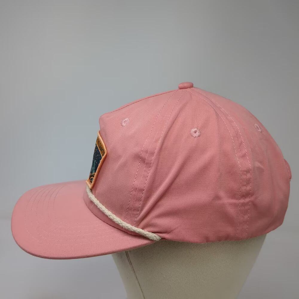 Shane Smith & The Saints Pink Trucker Rope Hat Snapback OS Bigfoot UFO Patch View 3
